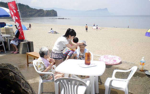 蘭島海水浴場